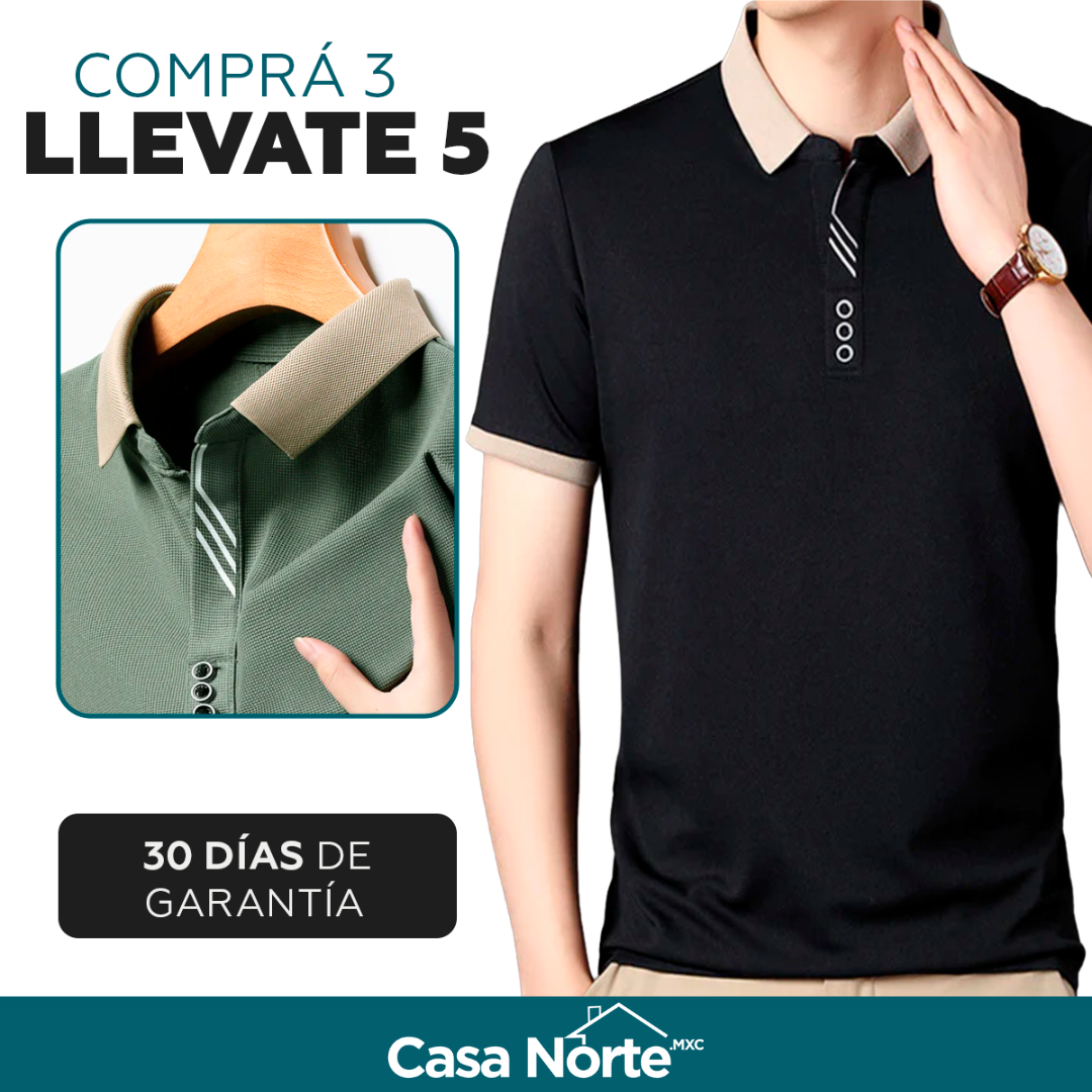 [Llevá 5 Pagá 3] Camisa Masculina Milano en Seda Fría y Poliéster (¡Estilo Imponente!)